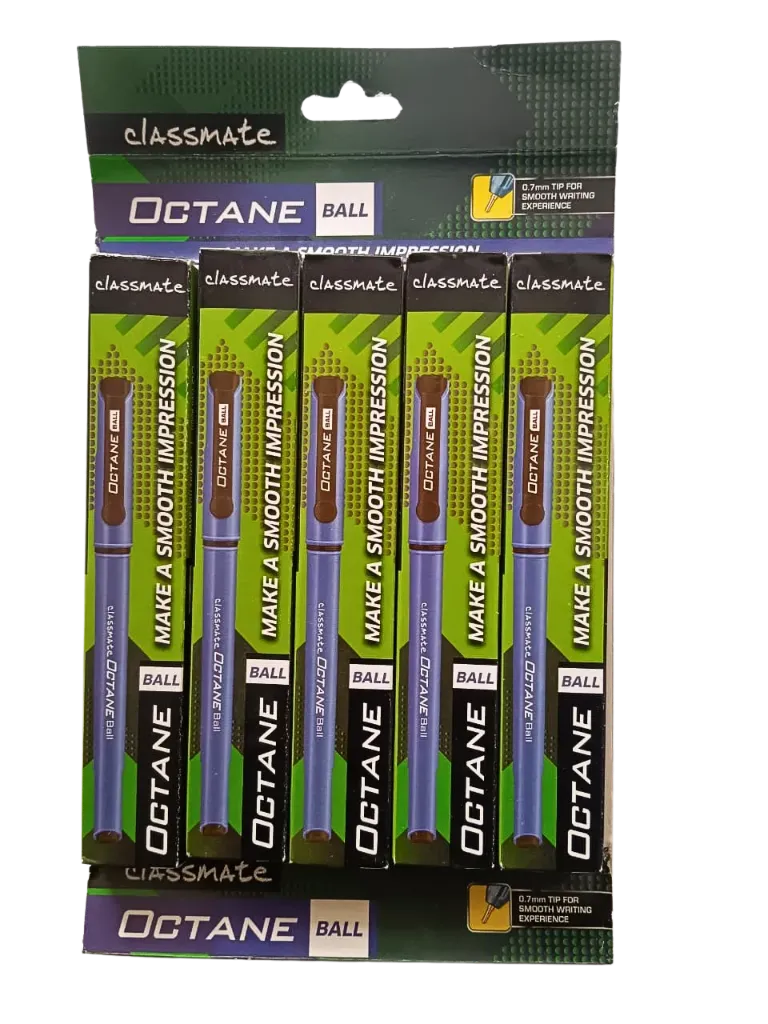 Classmate Octane Ball Pen with a 0.7mm tip- Pack of 10