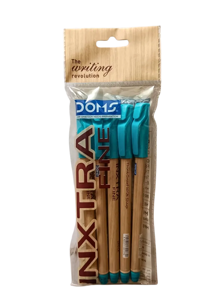DOMS Inxtra Fine Ball Pen (Blue) - Pack of 5