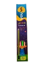 Youva Lumino Pencils – Bright & Neon Finish for Smooth Writing (Pack of 10)