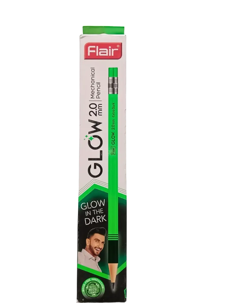 Flair Glow Mechanical Pencil (2mm) – Clutch Pencil for Sketching & Writing (Pack of 10)