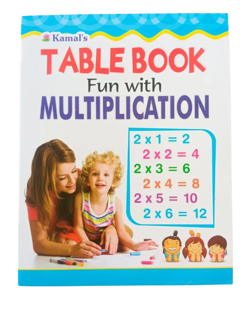 Kamal's Table Book - Fun with Multiplication