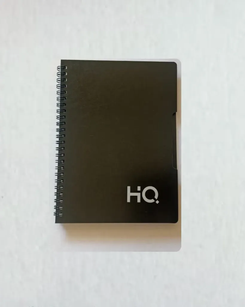 Navneet HQ Spiral Notebook - Small (160, Black)
