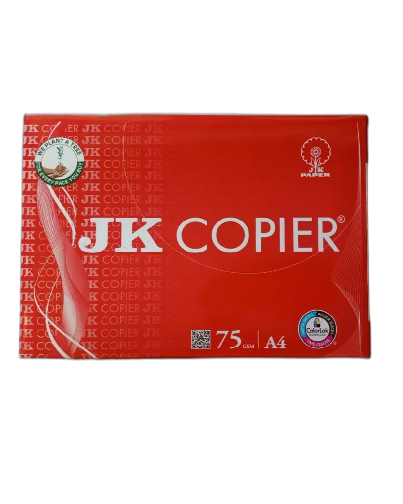 JK Copier Paper -75 GSM (A4 - 500 Sheets)